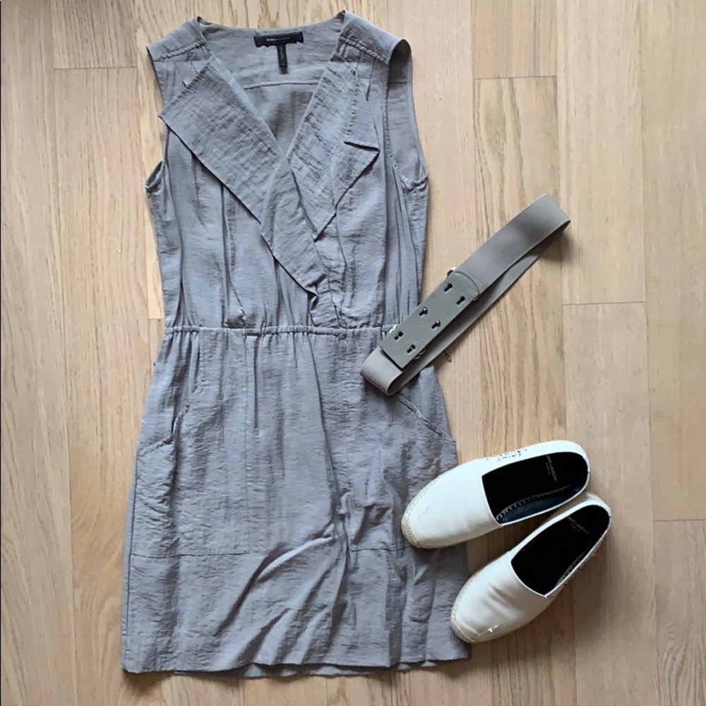 BCBGMaxArzia Dovielle Gray Dress